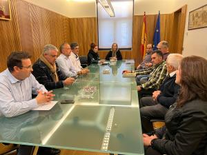 La presidenta de la CHD se reúne con 11 Ayuntamientos de Segovia y Valladolid afectados por las inundaciones de enero